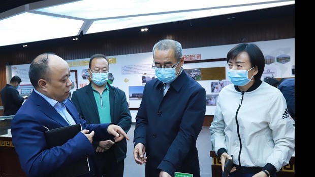 定西市政府考察组莅临新永利官网参观调研