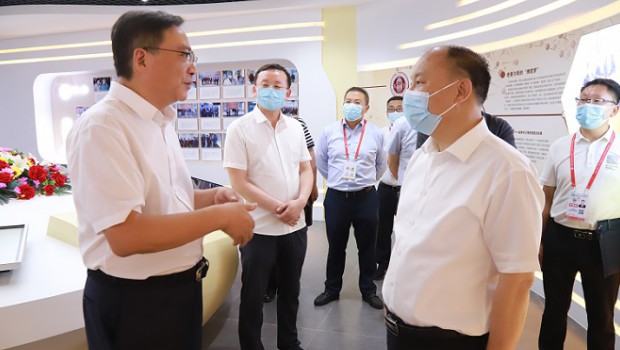 青海省政府考察组莅临新永利官网考察调研