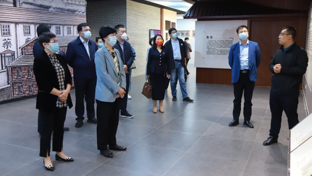 兰州市政协考察组莅临新永利官网考察调研