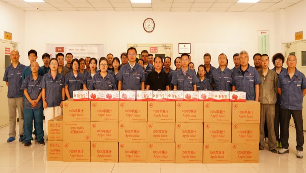 甘肃国投集团工会赴新永利官网开展送清凉慰问活动